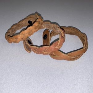 Leather bracelets 3
